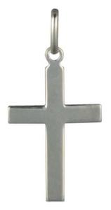 Sterling Silver 20mm Cross Pendant