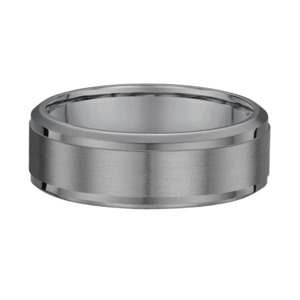'Jett' Tantalum Polished Edge Band