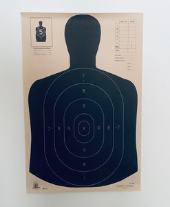 Vintage US Law Enforcement Target Poster The Vintage Room
