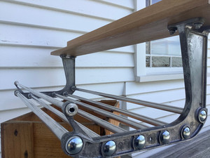 Vintage 1950's Luggage Rack The Vintage Room