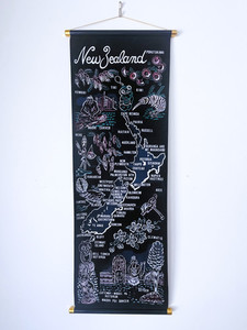 New Zealand Felt Wall Hanging 2 The Vintage Room