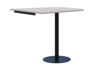 Boardroom Tables: Classic Trapezium Wallmounted Leaner
