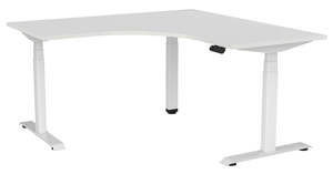 Corner Desks: Haven Electric 90° Workstation