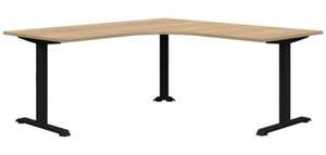 Corner Desks: Summit II Fixed Height Workstation