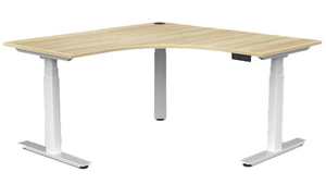 Corner Desks: Agile 3 Electric Workstation