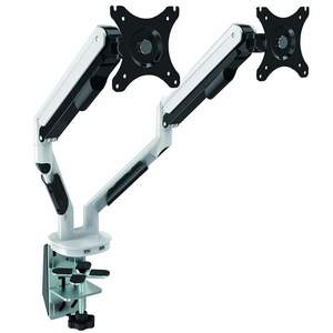 Dual Monitor Arms Mounts: Cutlass Double Monitor Arm