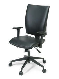Edge 3 High Back Leather Chair