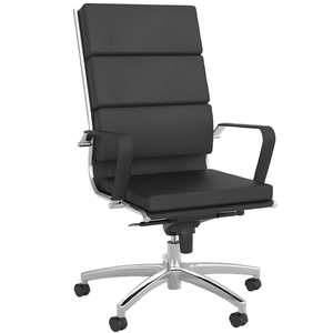 Executive Boardroom Chairs: Moda High Back PU Leather Chair