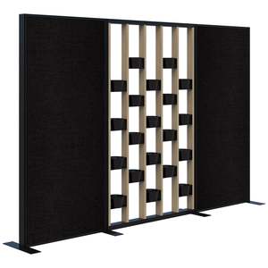Free Standing Screens: Connect Freestanding Fabric/Plant Wall