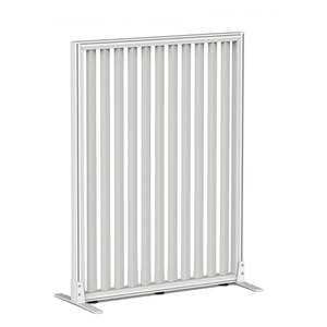 Studio Divide Floor Standing Screen 30 Degree Slat Angle