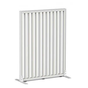 Studio Divide Floor Standing Screen 90 Degree Slat Angle