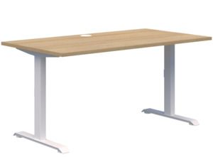 Summit II Fixed Height Single Desk