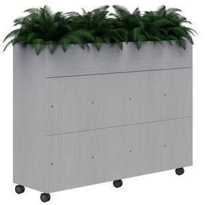 Office Cabinets: Mascot Mobile Planter Lockers