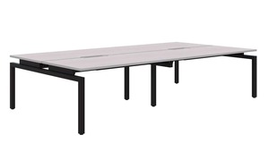 Shared Desks: Balance 4 Pod Back-to-Back Desk