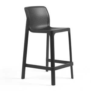 Outdoor Bar Stools: NARDI Net Mini Bar Stool