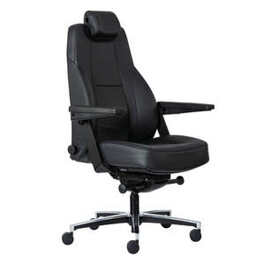 Leather Office Chairs: Buro Maverick