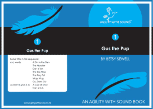 Products: Book 1-04 'Gus the Pup' - Agility With Sound