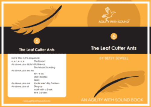 Book 6-08 'The Leaf Cutter Ants' - Agility With Sound