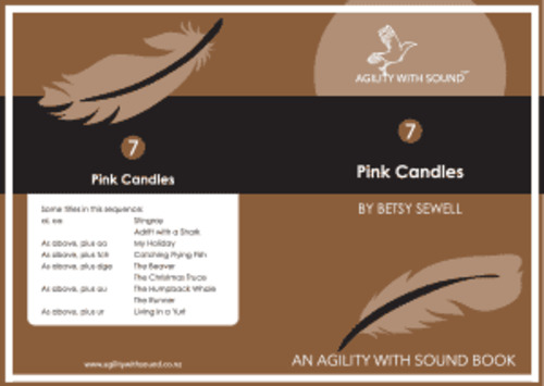 Products: Book 7-03 'Pink Candles' - Agility With Sound