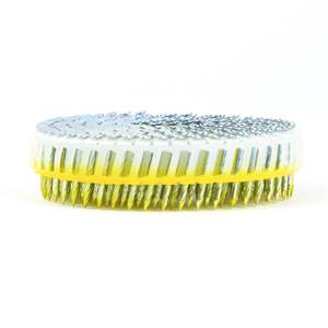 Nails: 15° PLASTIC COLLATED HARDENED COIL NAILS