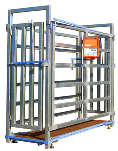 Products: Yearling cattle weighing crate & scales – Frizzell Agricultural Electronics