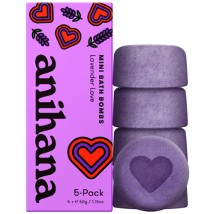 Bath Bombs: Lavender Love Mini Bath Bombs 5-Pack