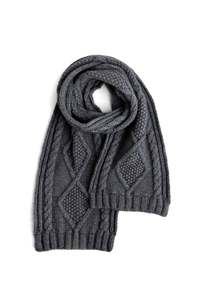Incus Aran Cable Scarf