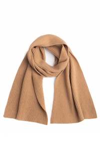 Cashmere Fishermans Rib Scarf