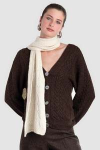 Baby Alpaca Lacey Scarf