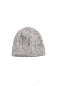 Cashmere Cable Beanie