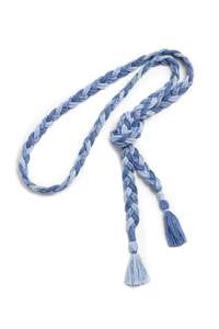 Accessories: Cashmere Braided Belt
