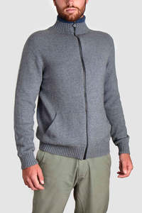 Nimbus Knitwear: Mens Nimbus Full Zip Jacket