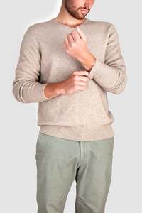 Nimbus Knitwear: Mens Nimbus Seamless V Neck Jumper