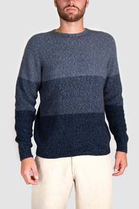 Nimbus Knitwear: Nimbus Mens Moss Stitch Ombre Jumper