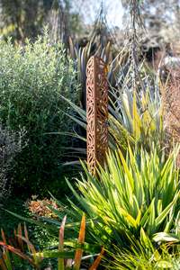 Aho Kainga: Pou Whenua, Corten Garden Pou (Made to order)