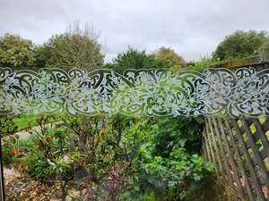 Aho Kainga: Window Film Mānuka & Kōwhaiwhai Panel - Made to order