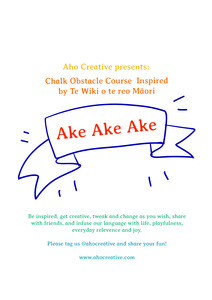 Aho Kainga: Reo Māori Chalk Obstacle Course- Free PDF