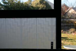 Aho Kainga: Poutama Frosted Window Film