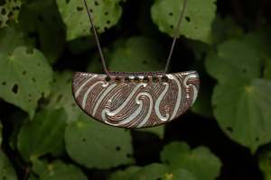 Homepage Feature: Puhoro Whakakai (Pendant), Blue Rutile PREORDER