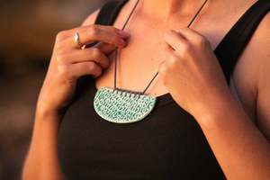Mangopare Whakakai (Pendant), Pukaki Teal PREORDER