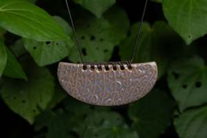 Mangopare Whakakai (Pendant), One Off soft purple