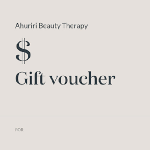 Treatment: Ahuriri Beauty Therapy Gift Voucher