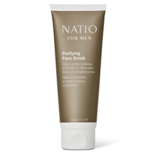 Beauty Natio Cosmetics Skincare: NATIO MEN Purifying Face Scrub