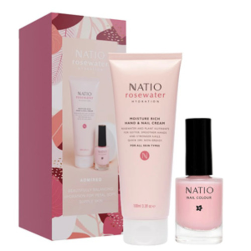 NATIO Rosewater Gift Set Admired 2pc