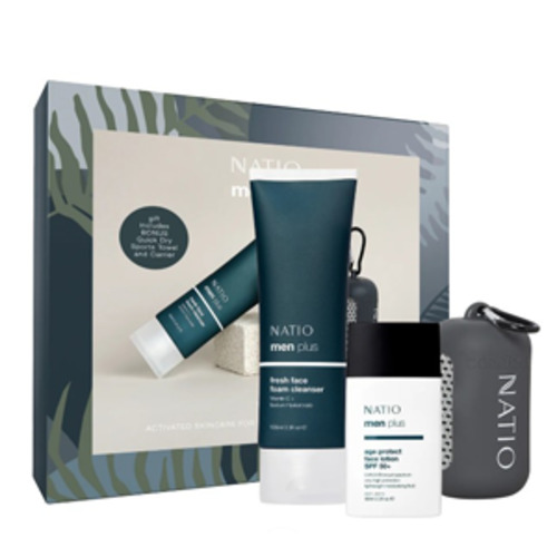 Beauty Natio Cosmetics Skincare: NATIO MEN Gift Set Vital 3pc