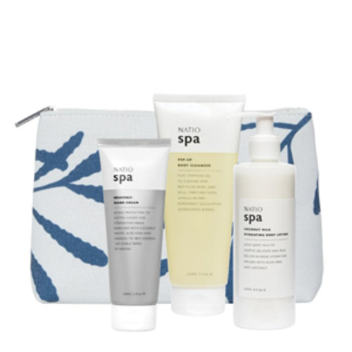 Beauty Natio Cosmetics Skincare: NATIO Spa Gift Set Restored 4pc
