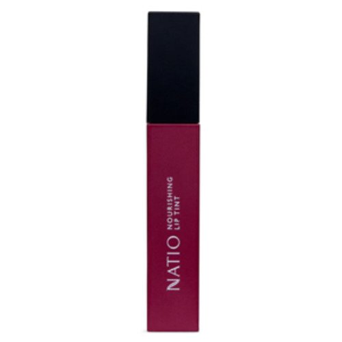 Beauty Natio Cosmetics Skincare: NATIO Nourishing Lip Tint Plum 3.8g