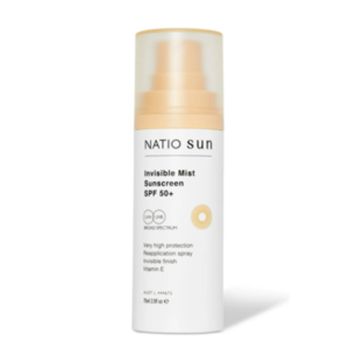 NATIO Invisible Mist Sunscreen SPF50+ 75ml