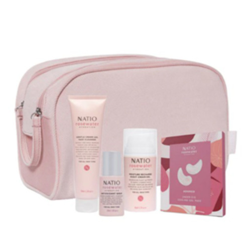 NATIO Rosewater Gift Set Adored 5pc