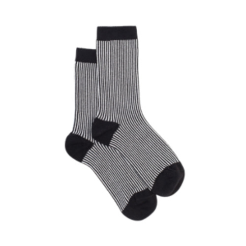 ANTLER Sock Silver Line